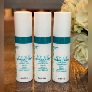 NEW Peter Thomas Roth PEPTIDE SKINJECTION Amplified Wrinkle-Fix SERUM Trio!